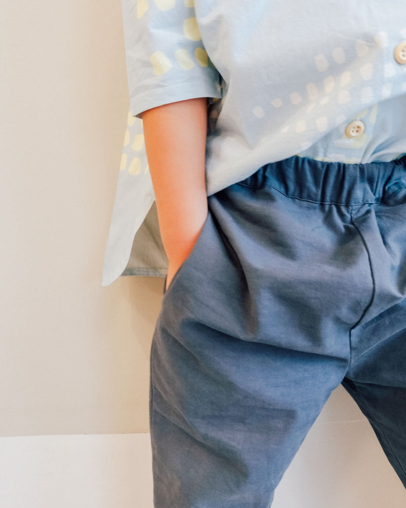 Navy Pocket Pants
