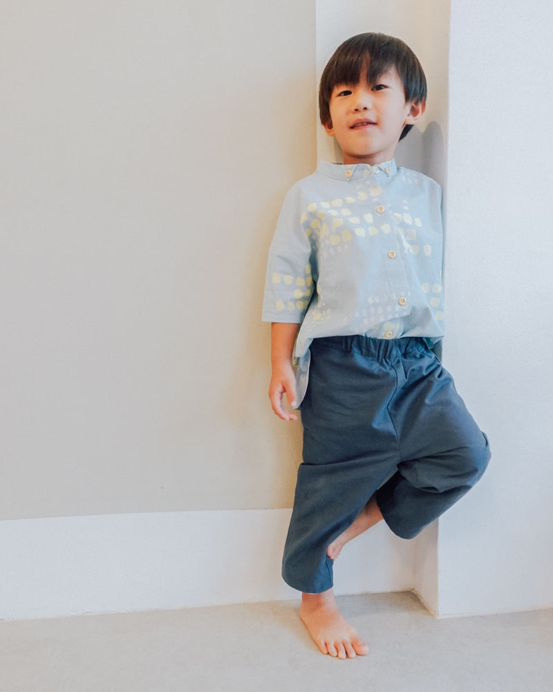 Navy Pocket Pants