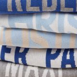 Personalized Blanket (Light Blue Background)