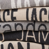 Personalized Blanket (Light Grey Background)