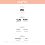 Personalized Blanket (Light Purple Background)