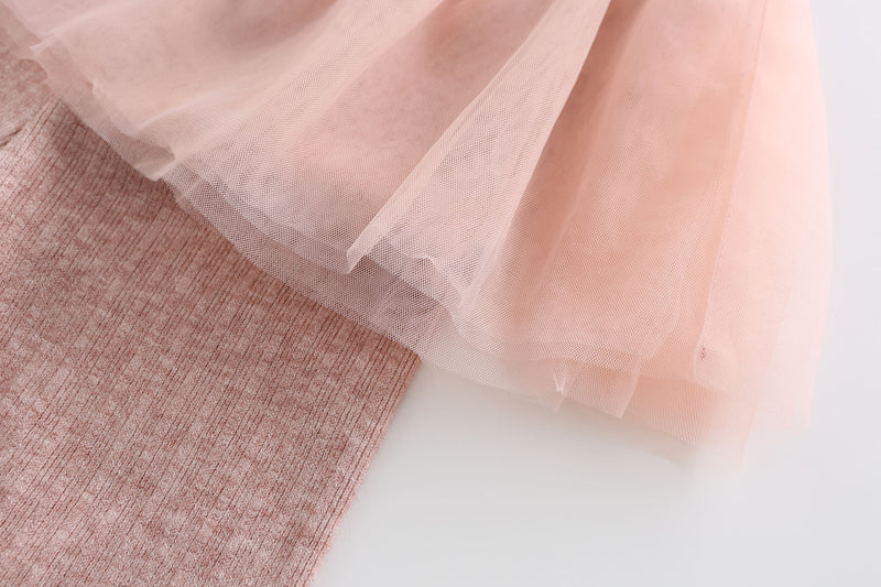 Girl Leggings, Tulle Skirt with Leggings